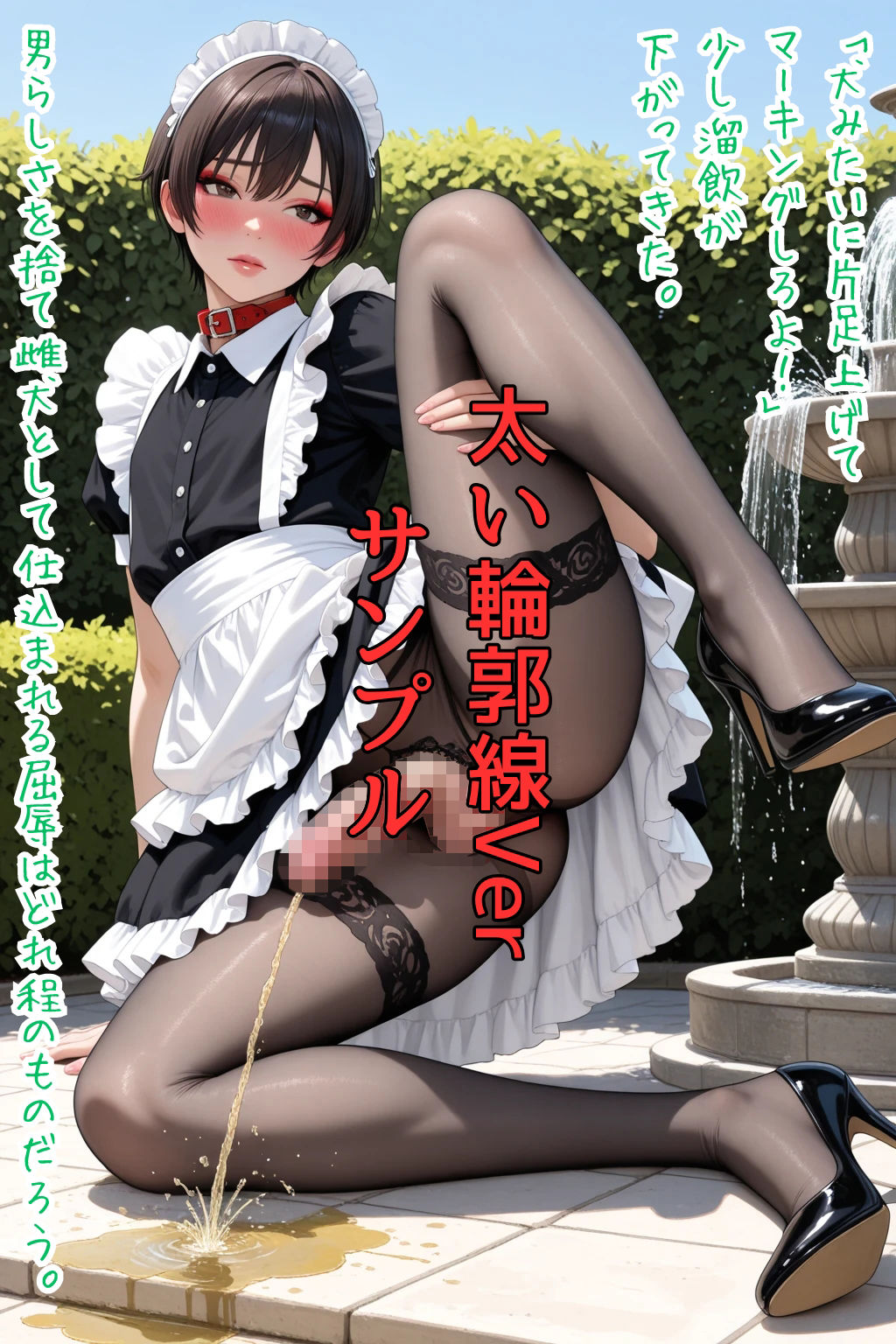 Sissy Captions Mな男の娘のシシーキャプション集2 メイドペットの躾け方 後戻りできないようにきつく躾けて下さい… 優しく壊して…のサンプル画像 6