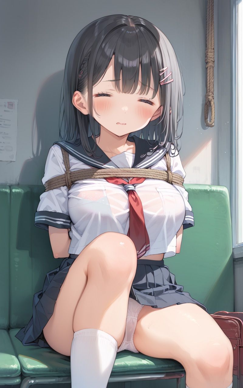 性育学園No.04 美乳女子校生の拘束調教実習のサンプル画像 6