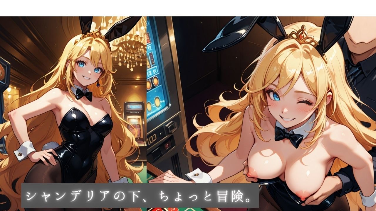 清純プリンセスの着エロカジノ遊戯〜ルーレットテーブルの上 逆バニー衣装で乱れる夜〜のサンプル画像 6