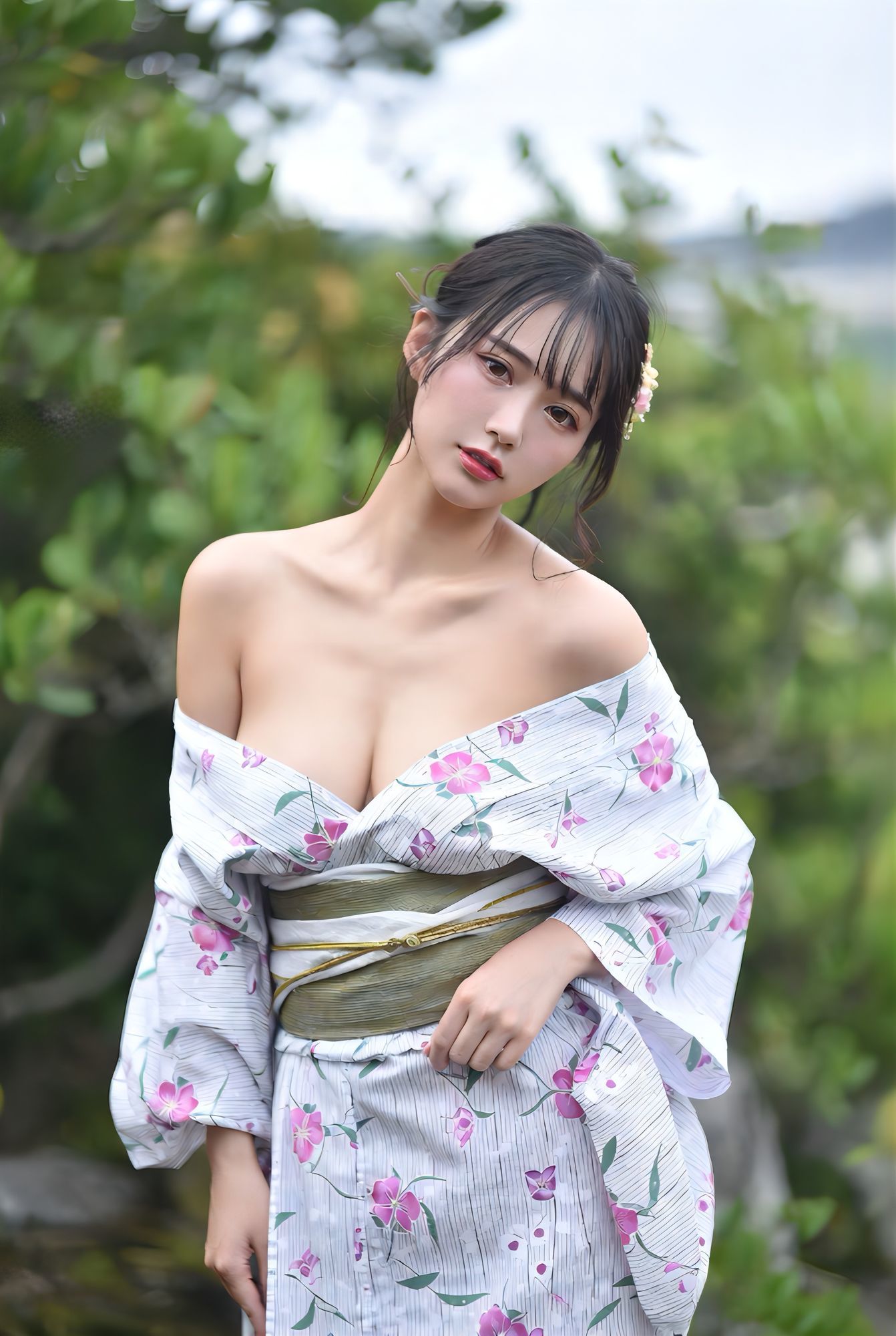 はだけた浴衣1巻(お試し版)のサンプル画像 6