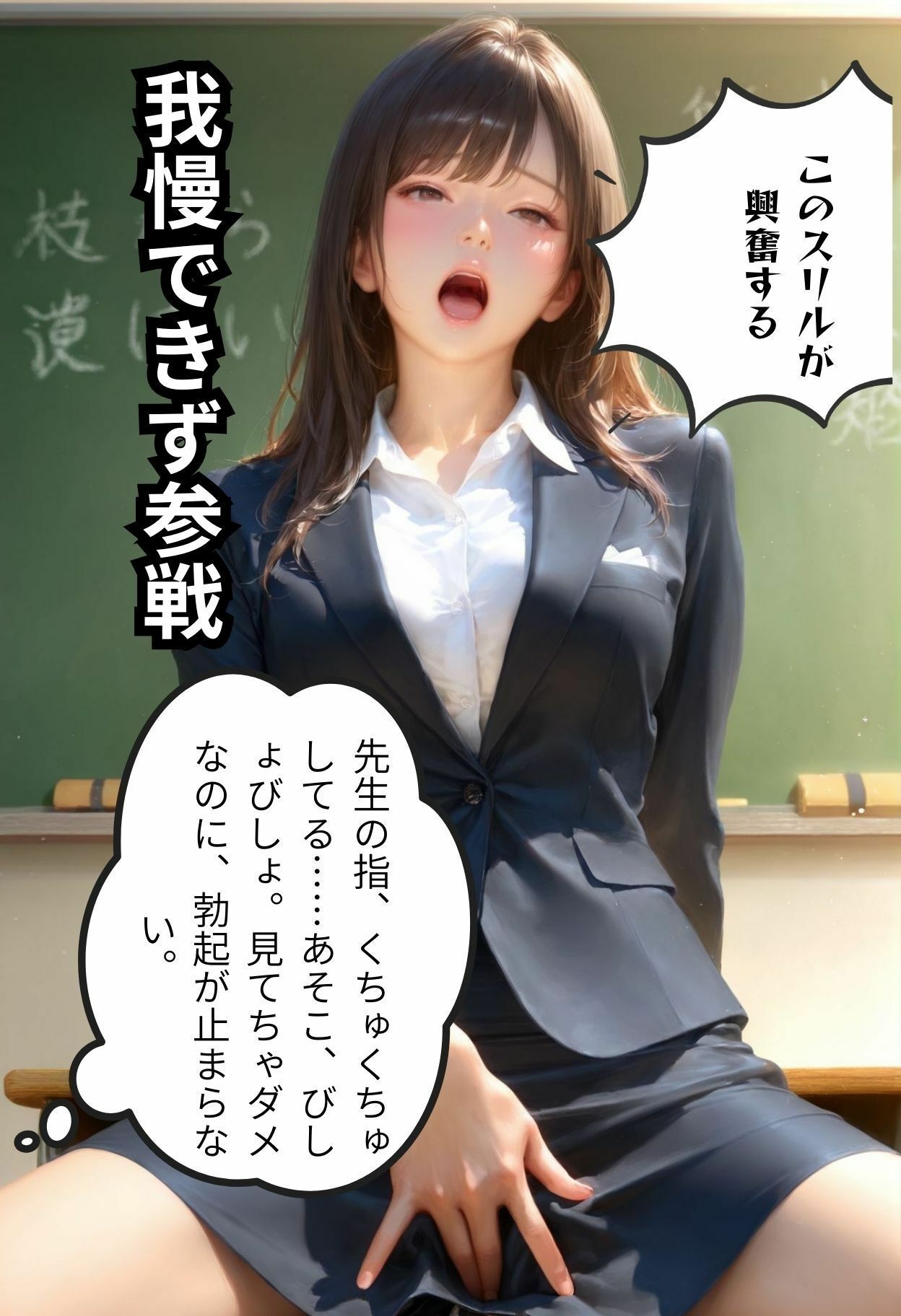 新人美人教師 僕は先生のオナニーを見てしまった そこから始まる先生と僕の学生生活のサンプル画像 6