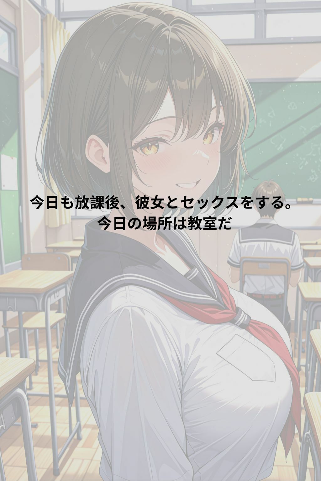 淫乱女子校生 放課後生ハメ快楽堕ち 校内どこでも中出しSEX中毒 画像9