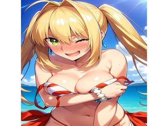 水着ネロちゃんのえっちなAIイラスト集の商品画像