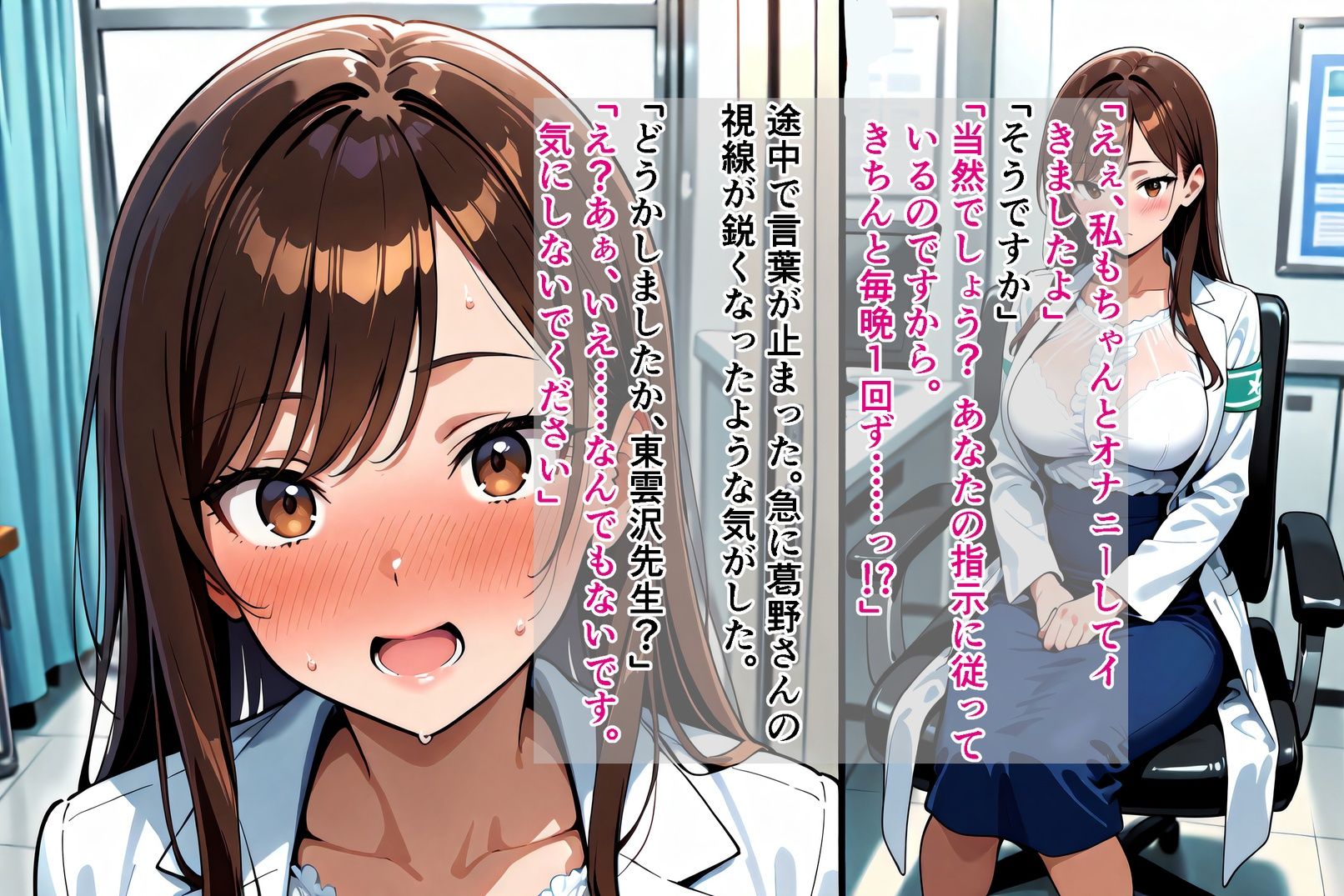 逆転催● 〜治療者に絶対服従の淫乱女医に堕ちるまで〜 前編のサンプル画像 6