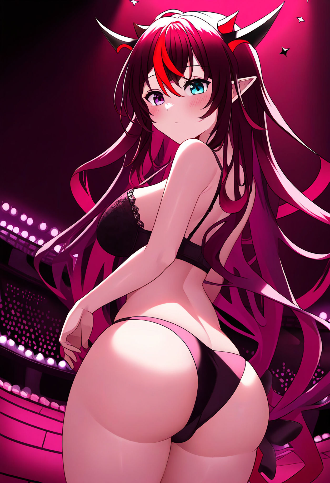 【買い切り版】バーチャル衣装故障で羞恥アイリス（English translation included）のサンプル画像 6