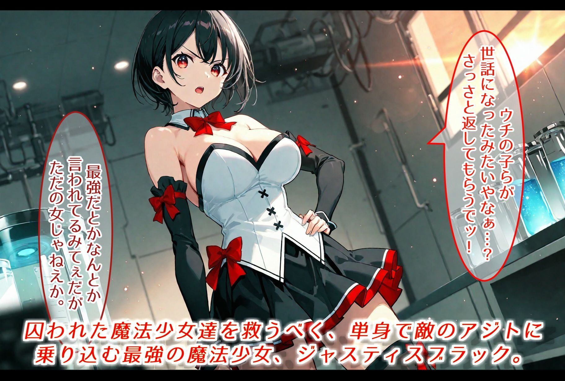 最強の魔法少女、無様に散って苗床と化す 画像1