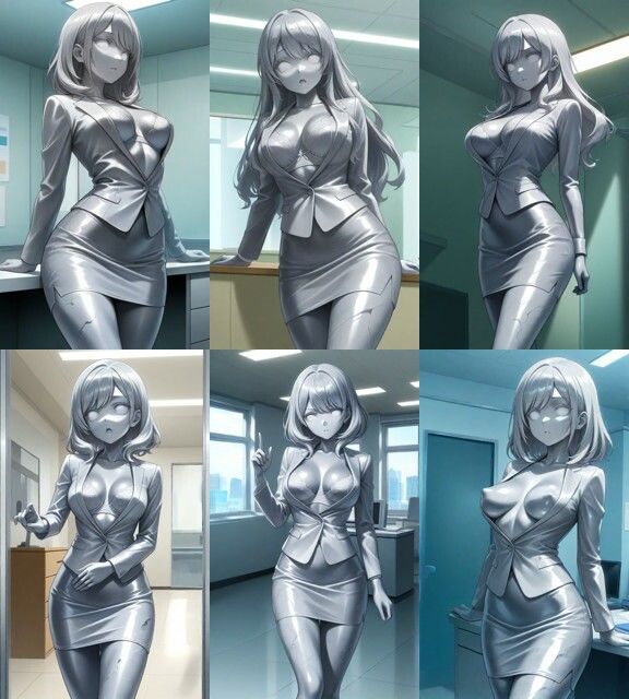 オフィスの石像さんのサンプル画像 1