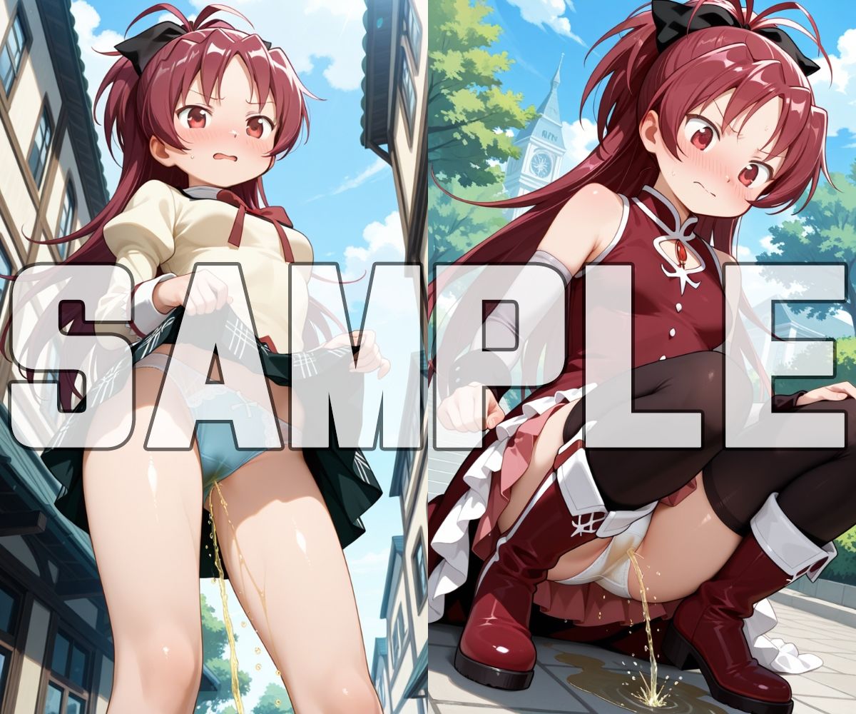 おしっこお漏らしチャレンジ【魔法少女ま〇か☆マ〇カ編】 画像9