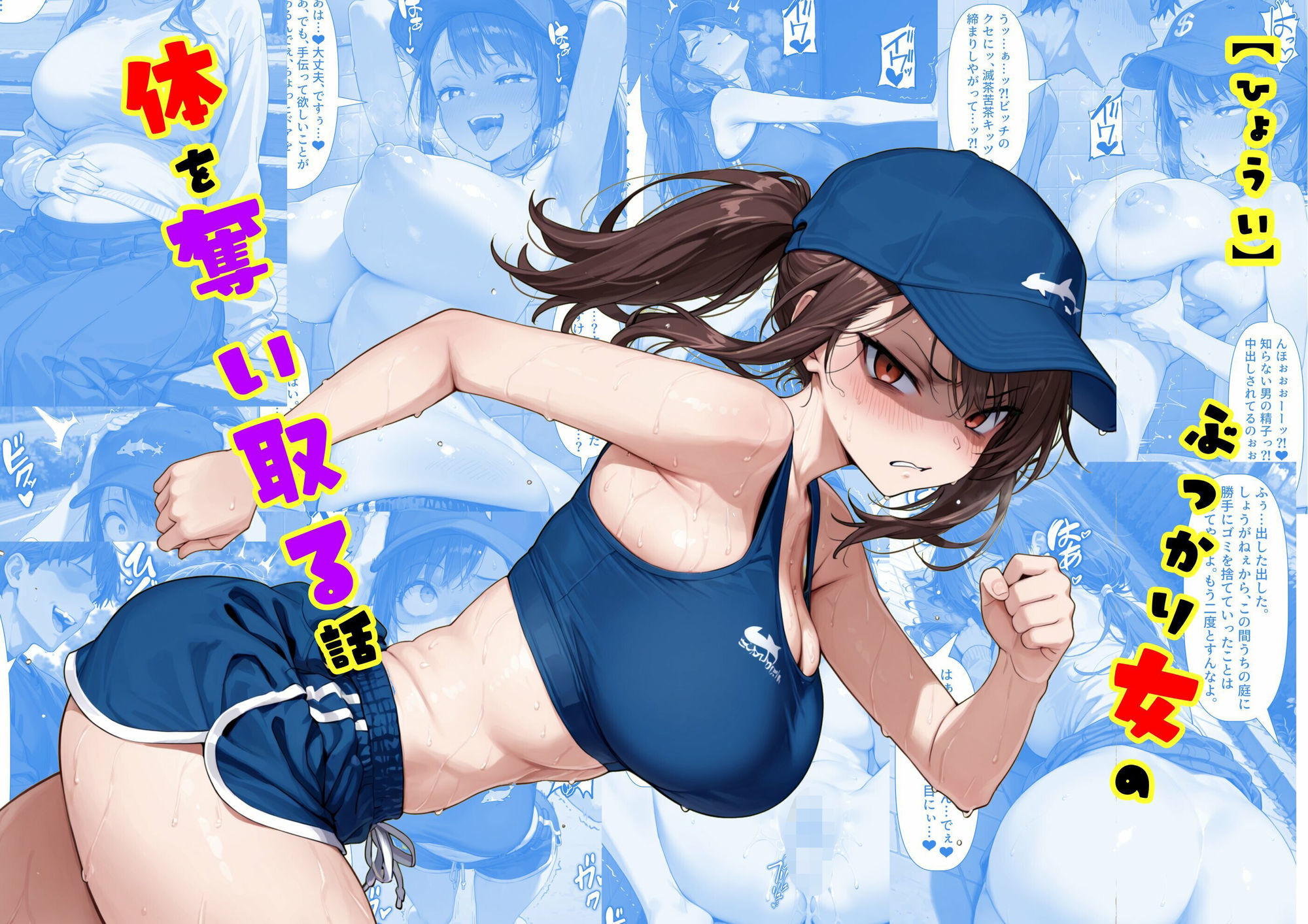 TS2作品セット  6（【人格排泄】童顔巨乳なあの子を人格ゼリーにしちゃって…・【憑依】ぶつかり女の体を奪い取る話）のサンプル画像 6