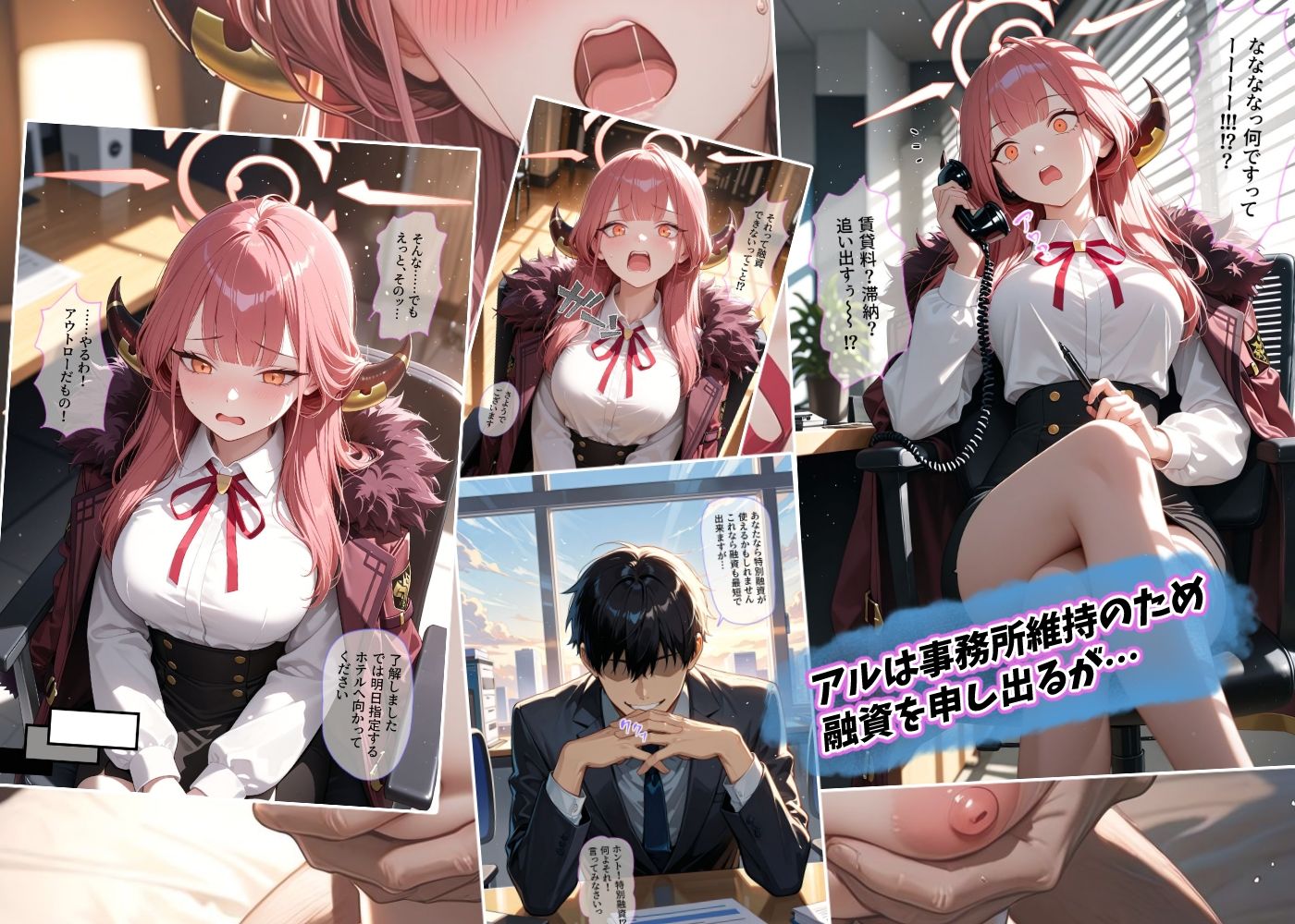 ブルーアーカイブ〜敗北金融地獄〜の画像7