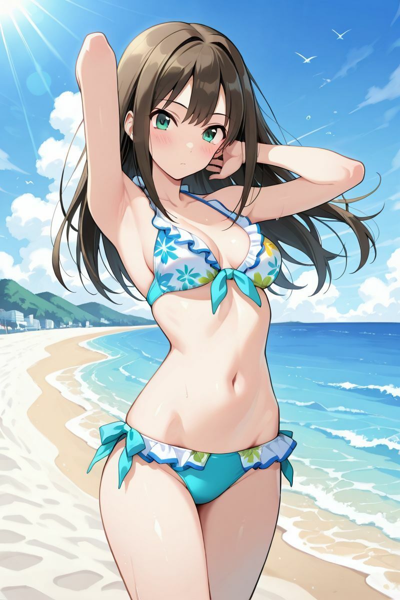 アイドル○スター  水着に着替えたらの画像6