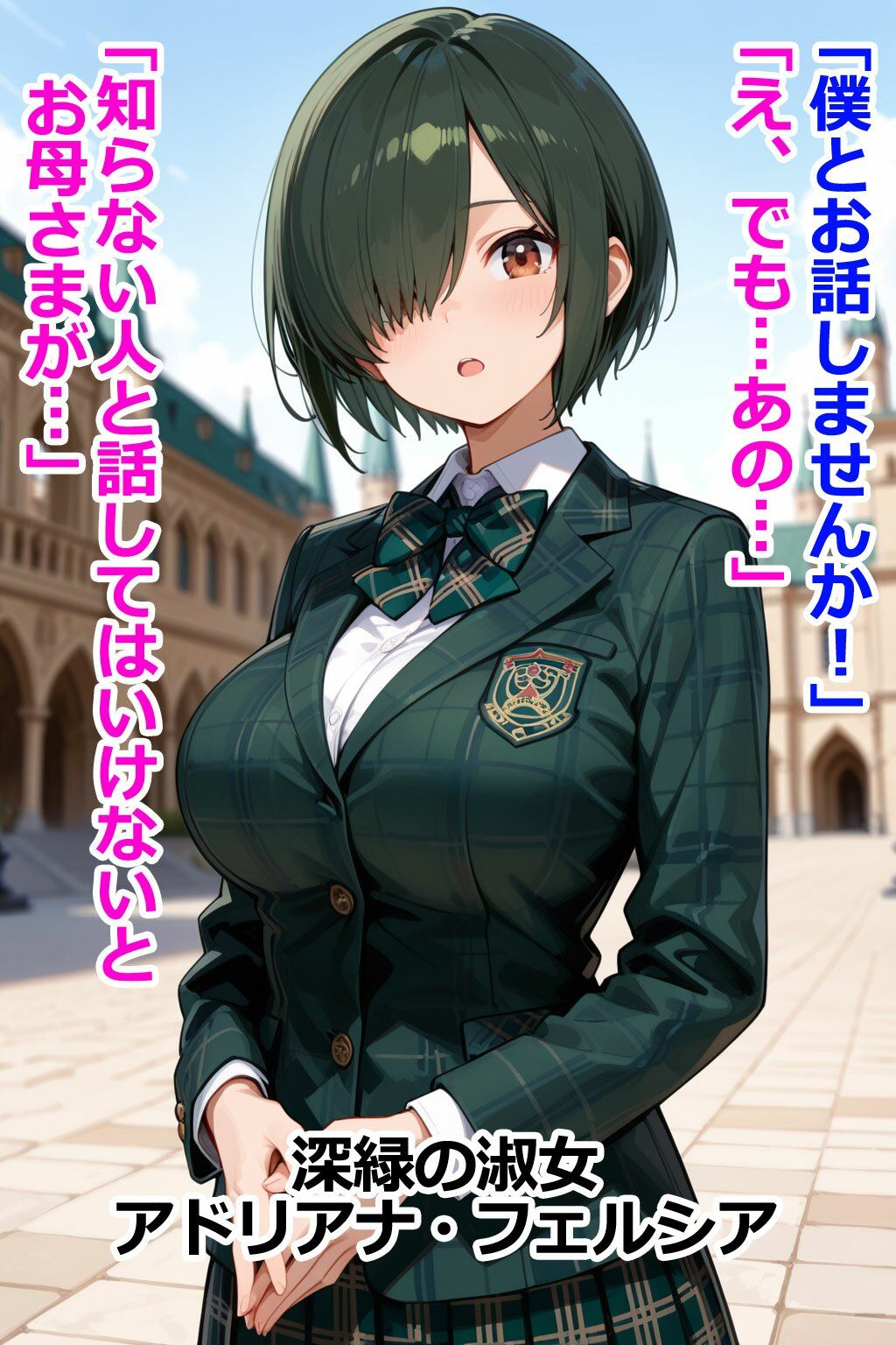 巨乳お嬢様はその男と会話してはいけない 即堕ち2コマのサンプル画像 6