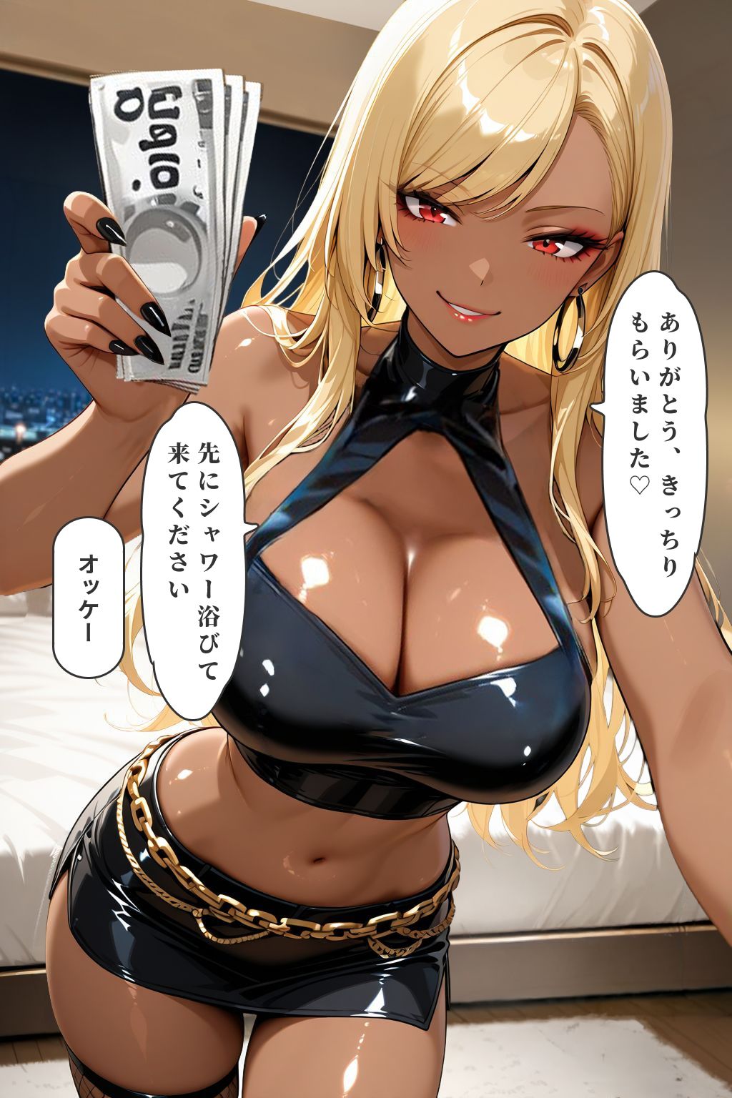 黒ギャル催●-甘く堕ちる視線-の画像7