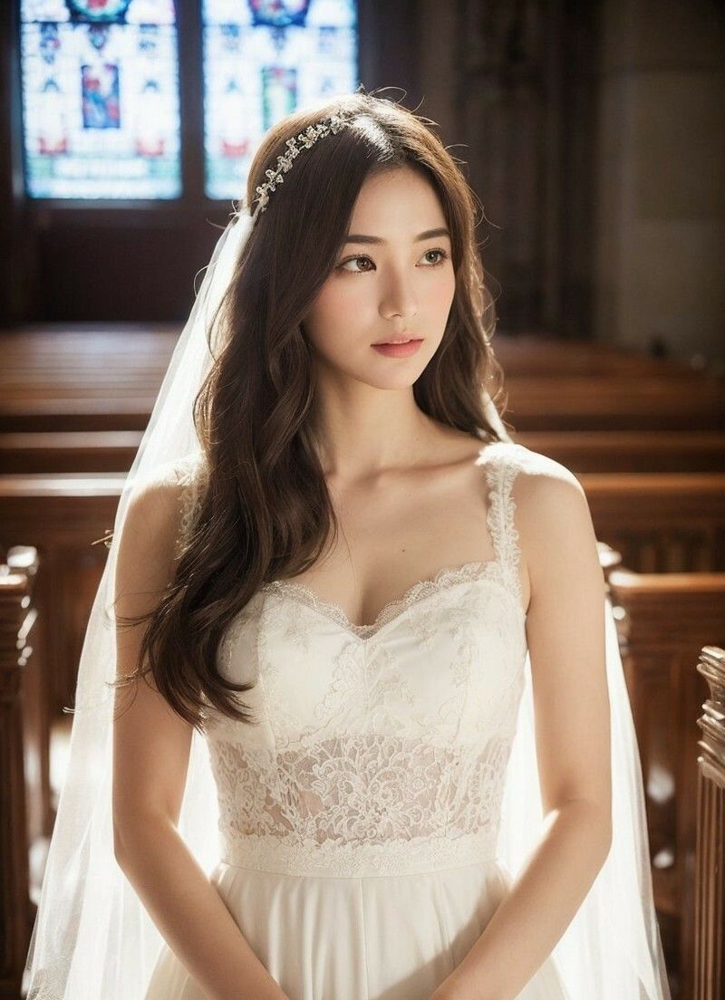 【美女名録】vol6.17  白い約束──その夜に永遠を誓う  100枚【AIグラビア写真集】の画像8