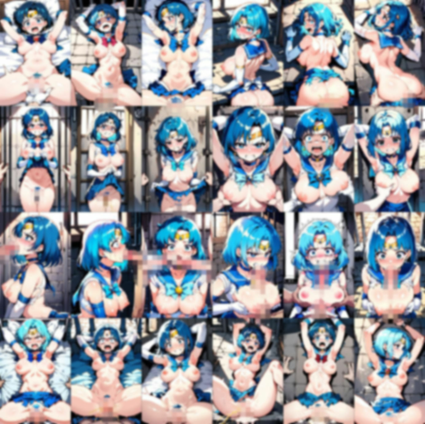 虜囚 セー〇ー戦士たちのサンプル画像 6