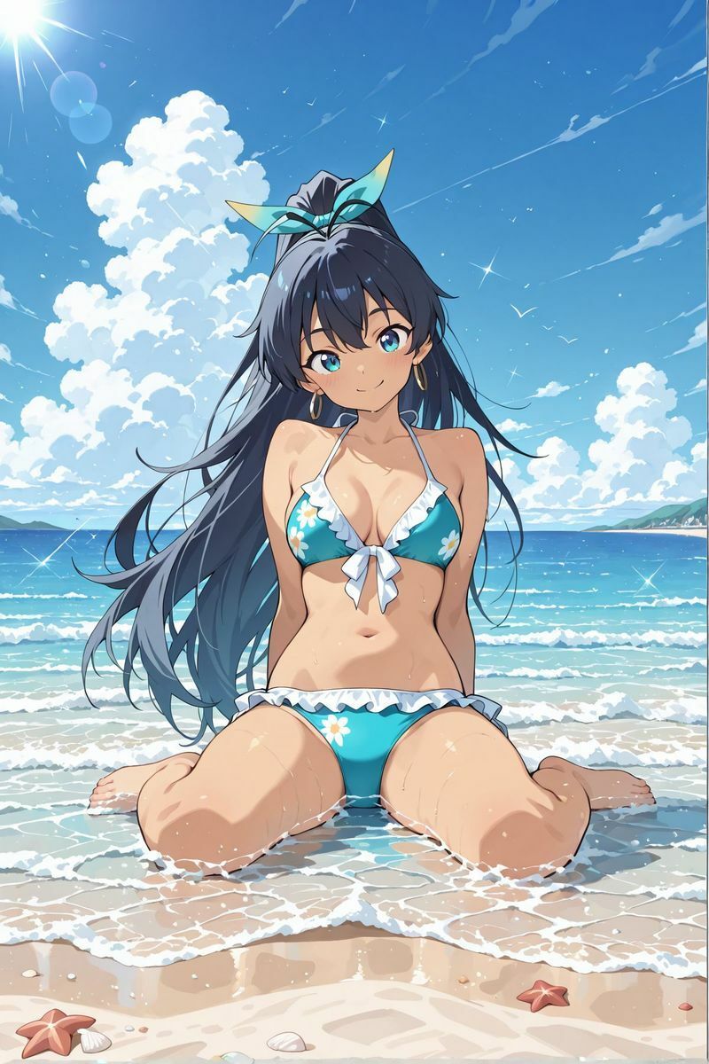 アイドル○スター 水着に着替えたら3のサンプル画像 6