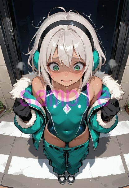 【疑似露出】女の子がひたすら下腹部を見つめてくれる気分になれる画像集のサンプル画像 6