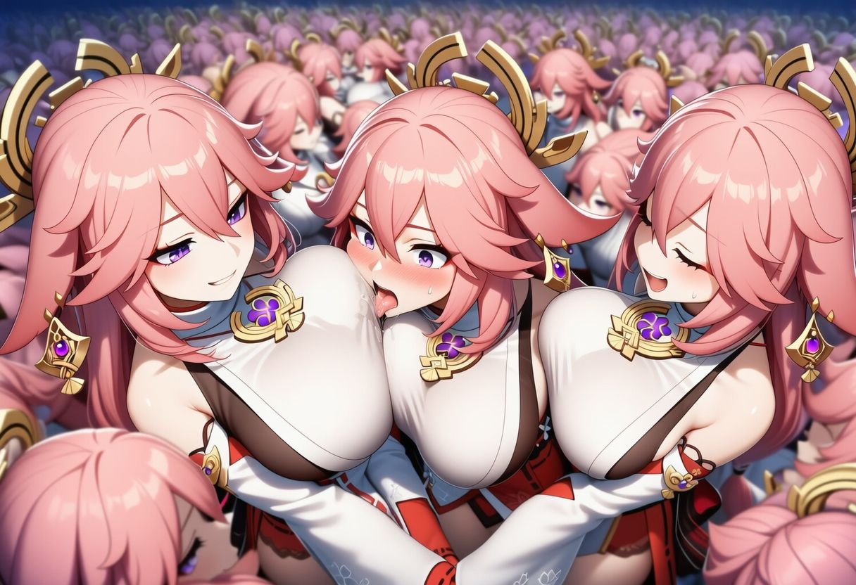 自分同士でエッチしまくり！嫁分身画像まとめ202602 Part1のサンプル画像 6