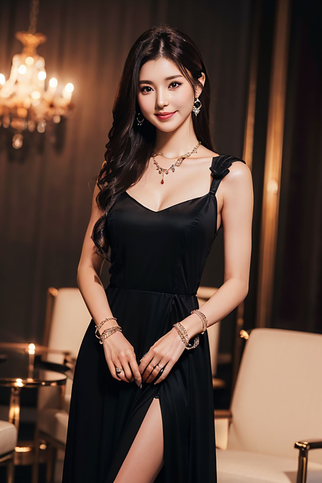 AI Night Lounge Beauty 4 | DAI Graphics サンプル画像8枚目