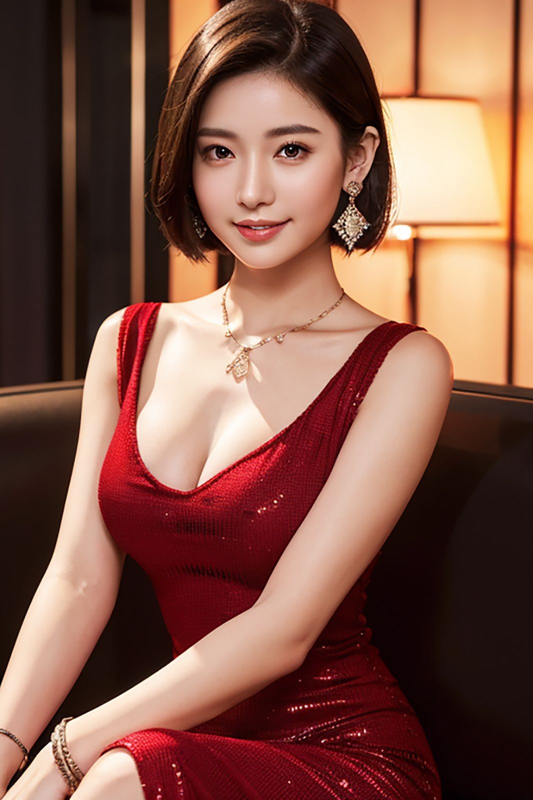 AI Night Lounge Beauty 4 | DAI Graphics サンプル画像10枚目