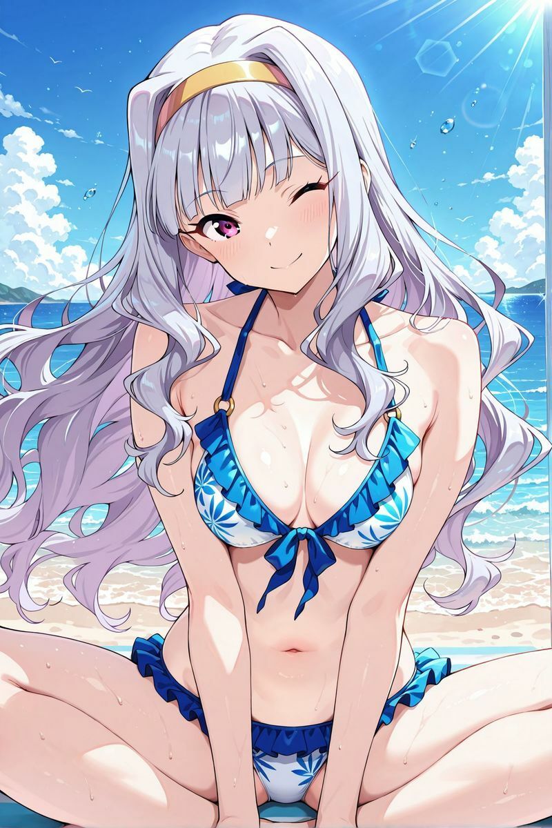 アイドル○スター  水着に着替えたら5のサンプル画像 6