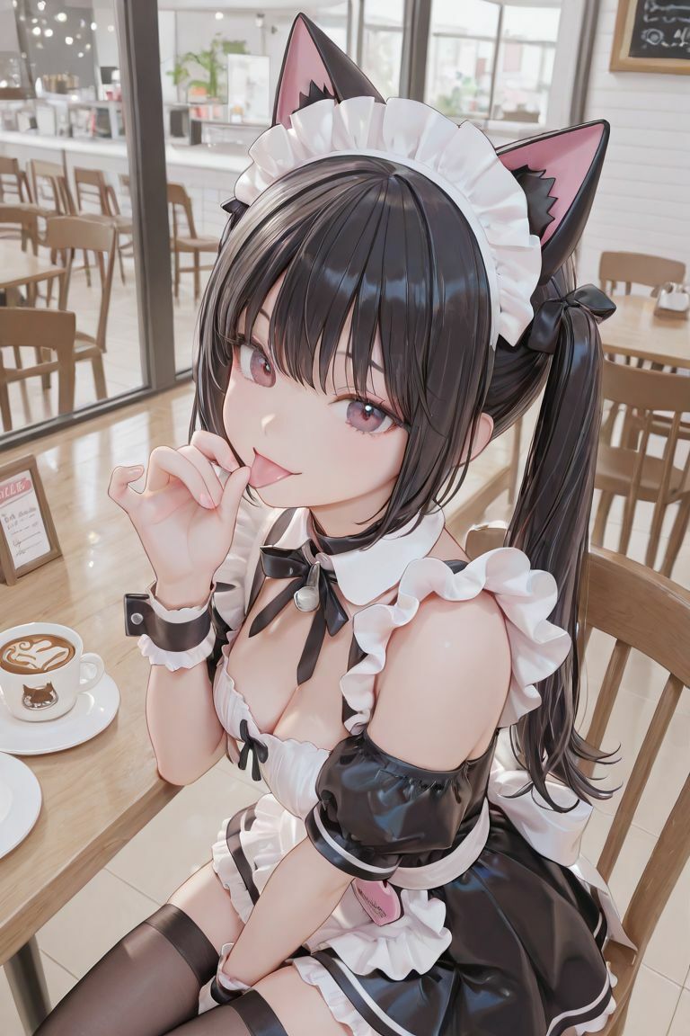 猫耳メイドカフェのサンプル画像 6