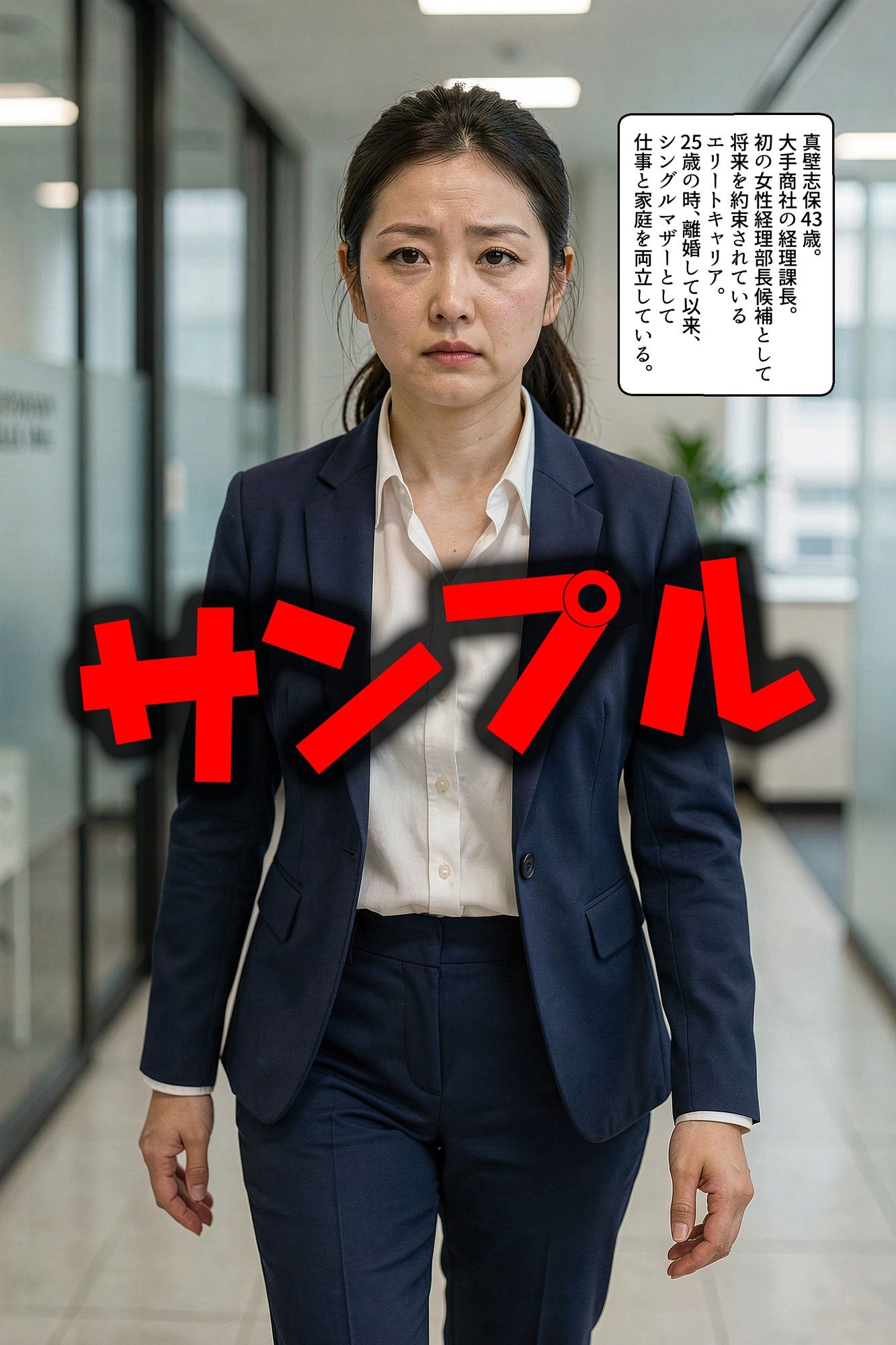 アラフォーOL志保〜シングルマザーの過ち〜のサンプル画像 6