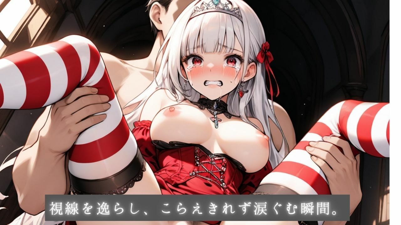 着エロわからせ 生意気な高慢姫シエラの涙 〜しましまニーソ強がり姫の立場逆転〜のサンプル画像 6