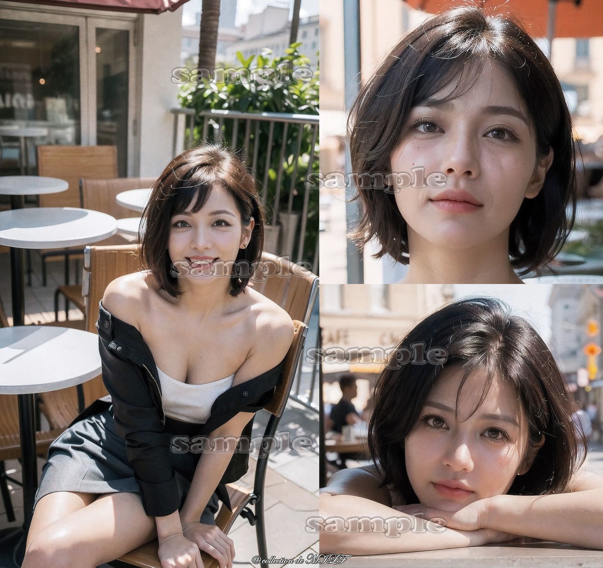 【AIグラビア】熟女の顔 | 熟女コレクション サンプル画像6枚目