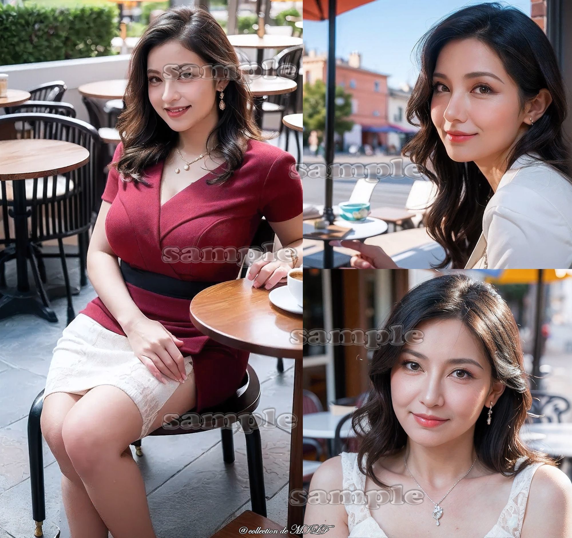 【AIグラビア】熟女の顔 | 熟女コレクション サンプル画像7枚目