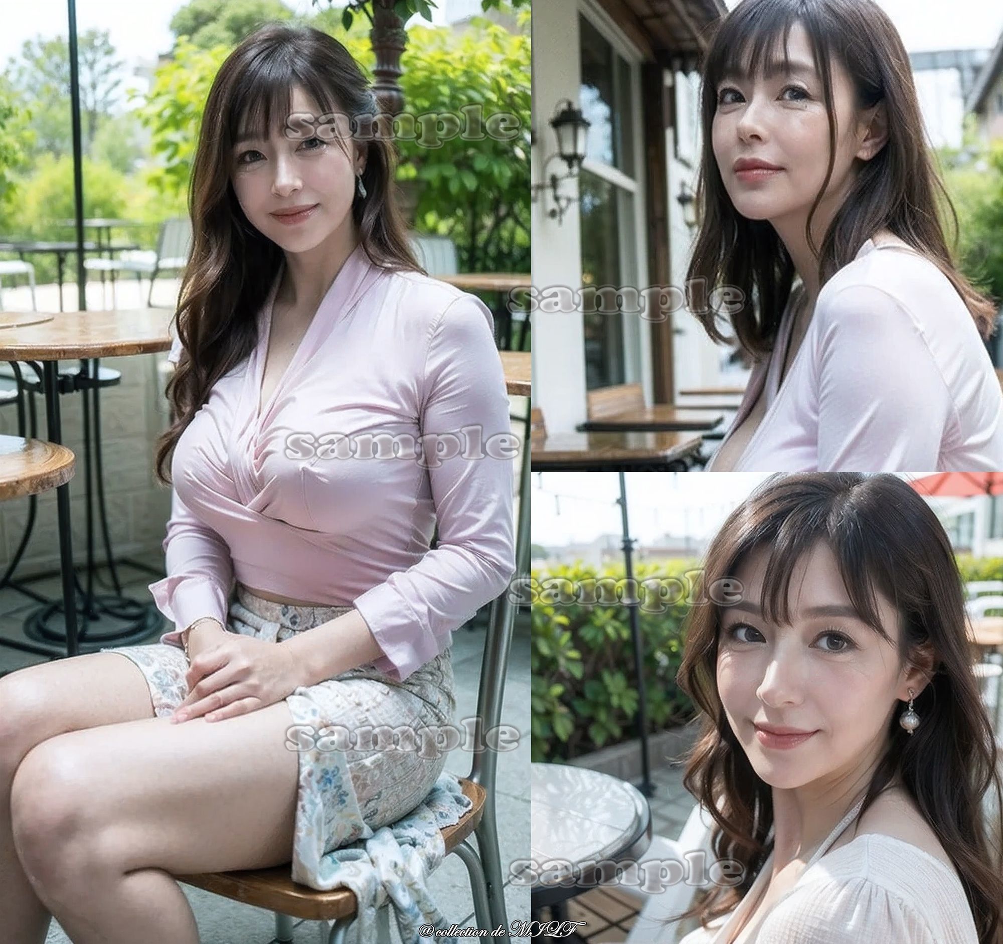 【AIグラビア】熟女の顔 | 熟女コレクション サンプル画像9枚目