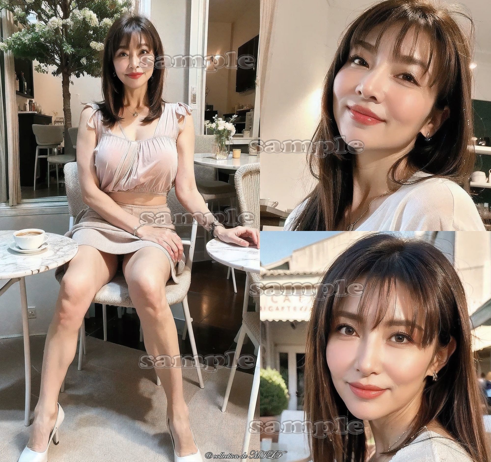 【AIグラビア】熟女の顔 | 熟女コレクション サンプル画像10枚目