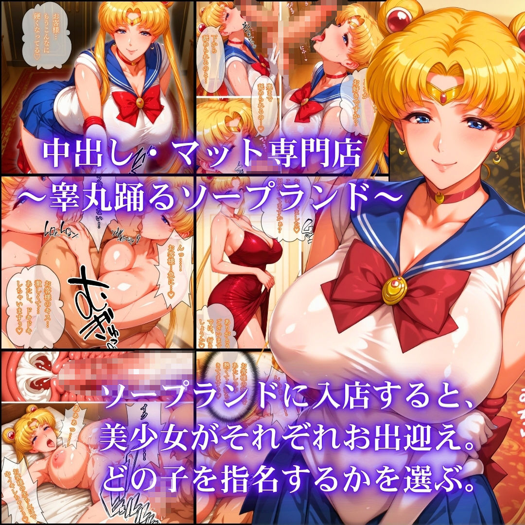 中出し・マット専門店【睾丸踊るソープランド】セーラー編のサンプル画像 6