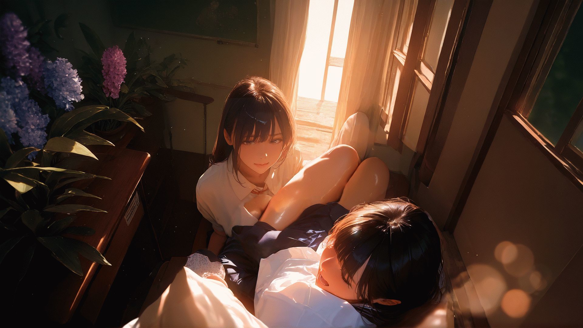 観葉少女 -蜜開く少女たち-のサンプル画像 6