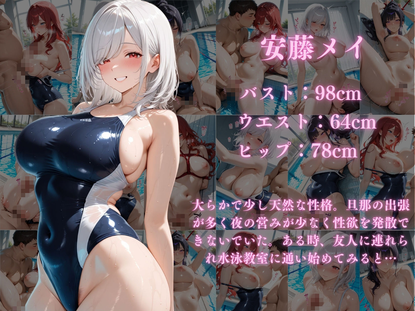 三種の人妻 NTR | あいかも サンプル画像9枚目