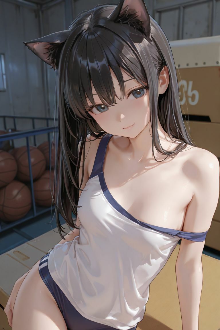 猫耳JKと体育館でのサンプル画像 6