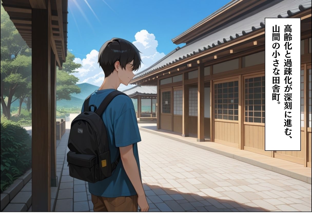 引っ越してきた田舎町がムチムチ熟女だらけだった話 〜農作業着の熟女たちとビニールハウス密室種付け編〜 | 週末の背徳者 サンプル画像1枚目