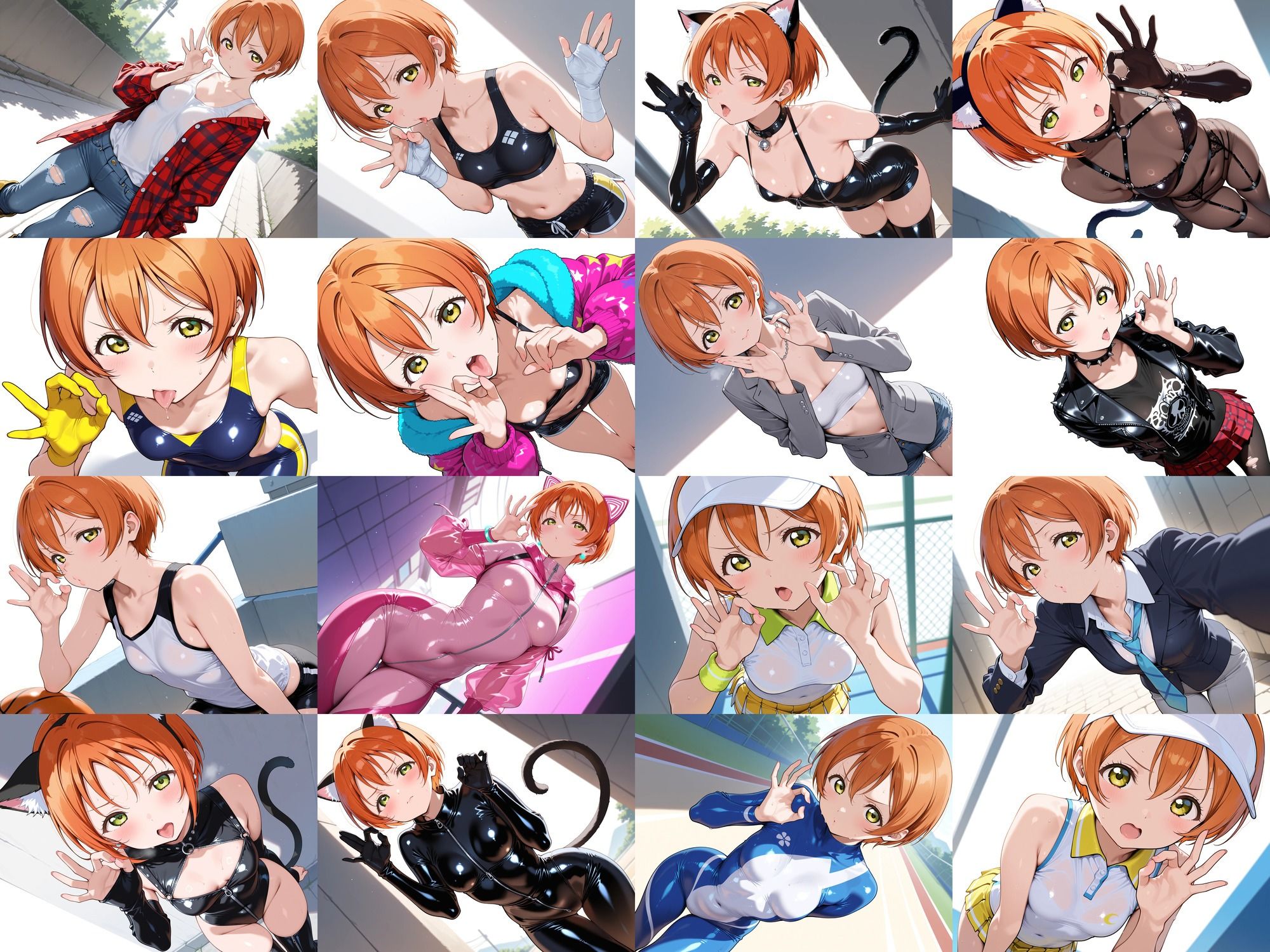 スクールアイドルフェラ素振り ●’sのサンプル画像 6