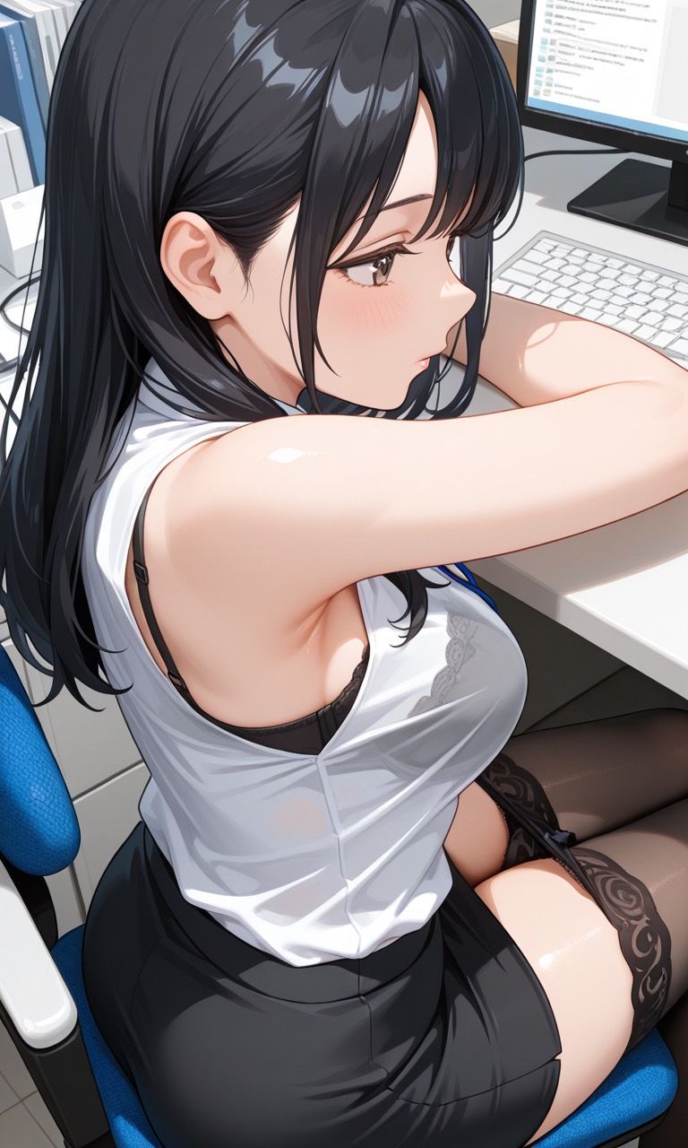 「完璧なOLの意外な一面。解き放たれる本来の姿」 | アイボリーランジェリー サンプル画像7枚目