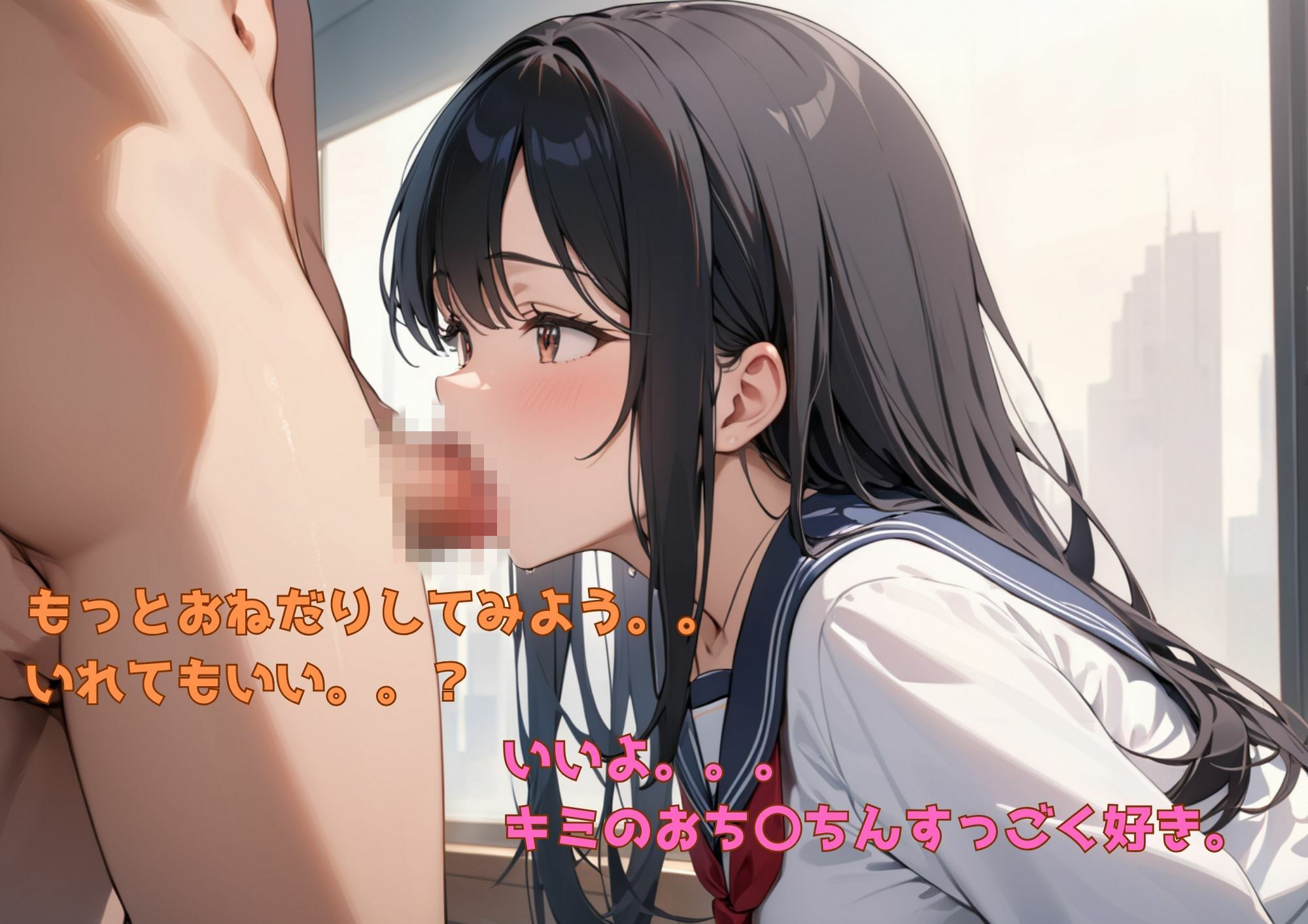 清楚な美少女なのに裏ではま〇こを広げて喘ぐビッチだった件のサンプル画像 6