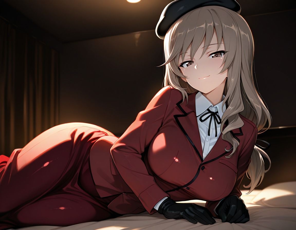 【ガールズ＆パンツァー】家元・人妻 島田千代が若い男の子を分からせようとしたら、逆に分からせられちゃう話 | ULTkeiz サンプル画像1枚目