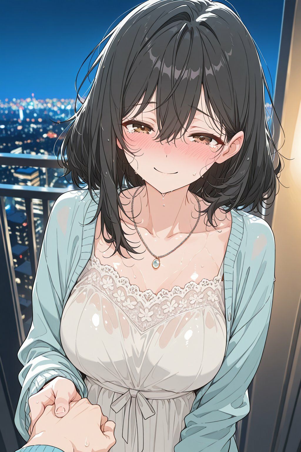 大学のどエロ美人な英語の先生を口説いてめちゃくちゃえっちする話のサンプル画像 6