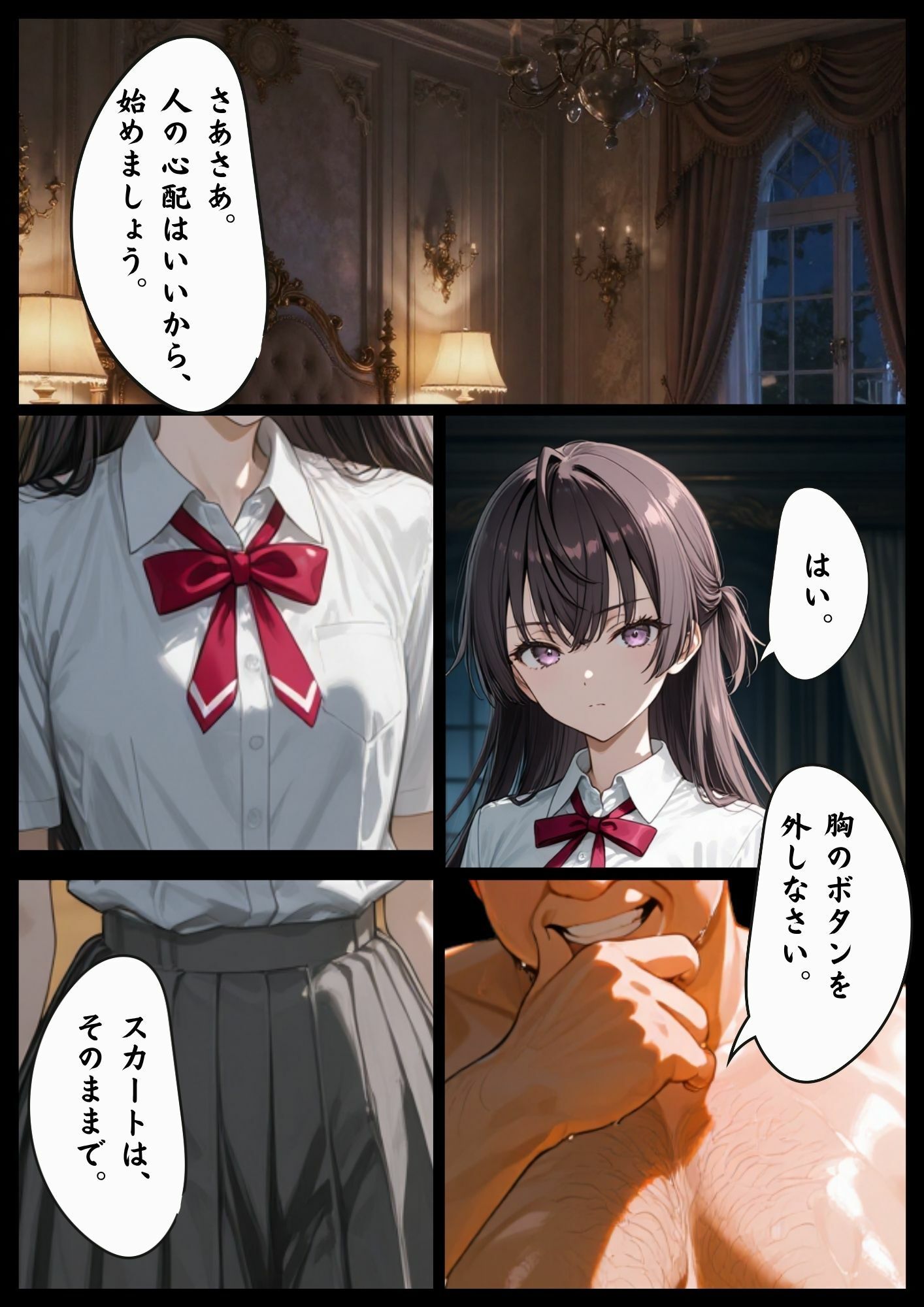 「漫画仕立て」ご令嬢の枕日記のサンプル画像 6