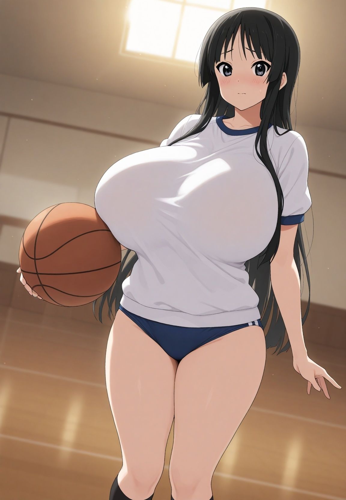 巨乳エロボディ制服J〇寝取って密着コスラブえっち け〇おん！の画像7