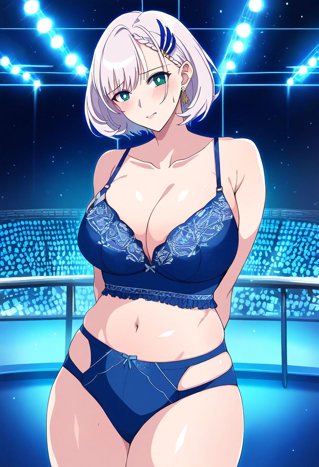 【買い切り版】バーチャル衣装故障で羞恥レイネ（English translation included）のサンプル画像 6