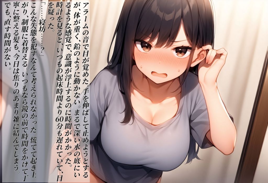 生徒会の副委員長が催●NTRで靴フェチとオナニー中毒にされるまでのサンプル画像 6