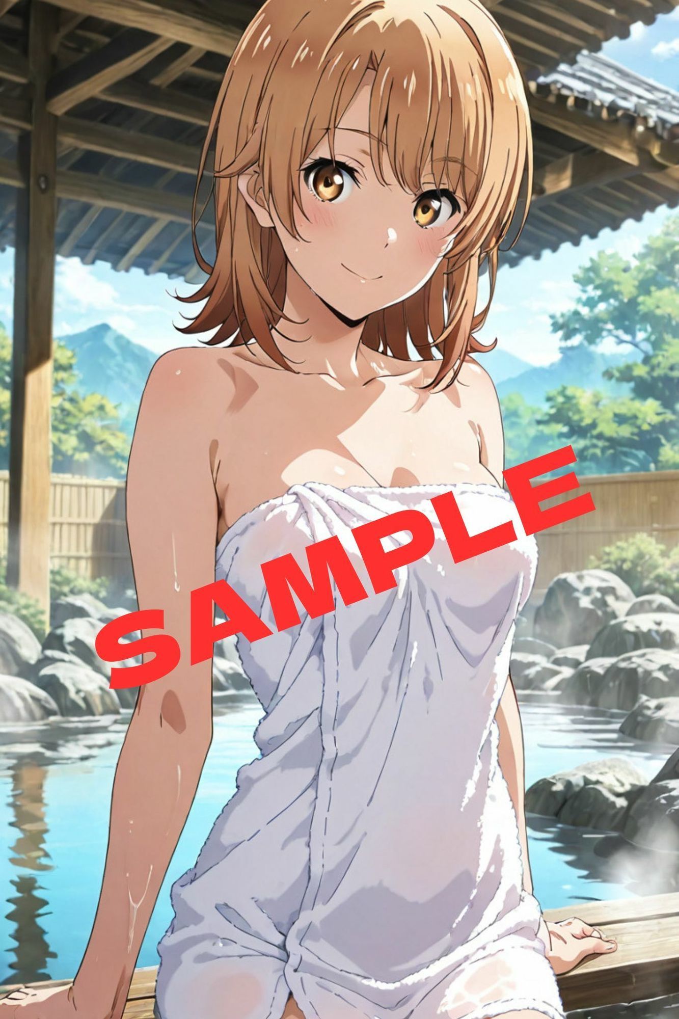 イチャラブ中出し温泉旅行〜やはり俺の青○ラブコメはまちがっている〜のサンプル画像 6