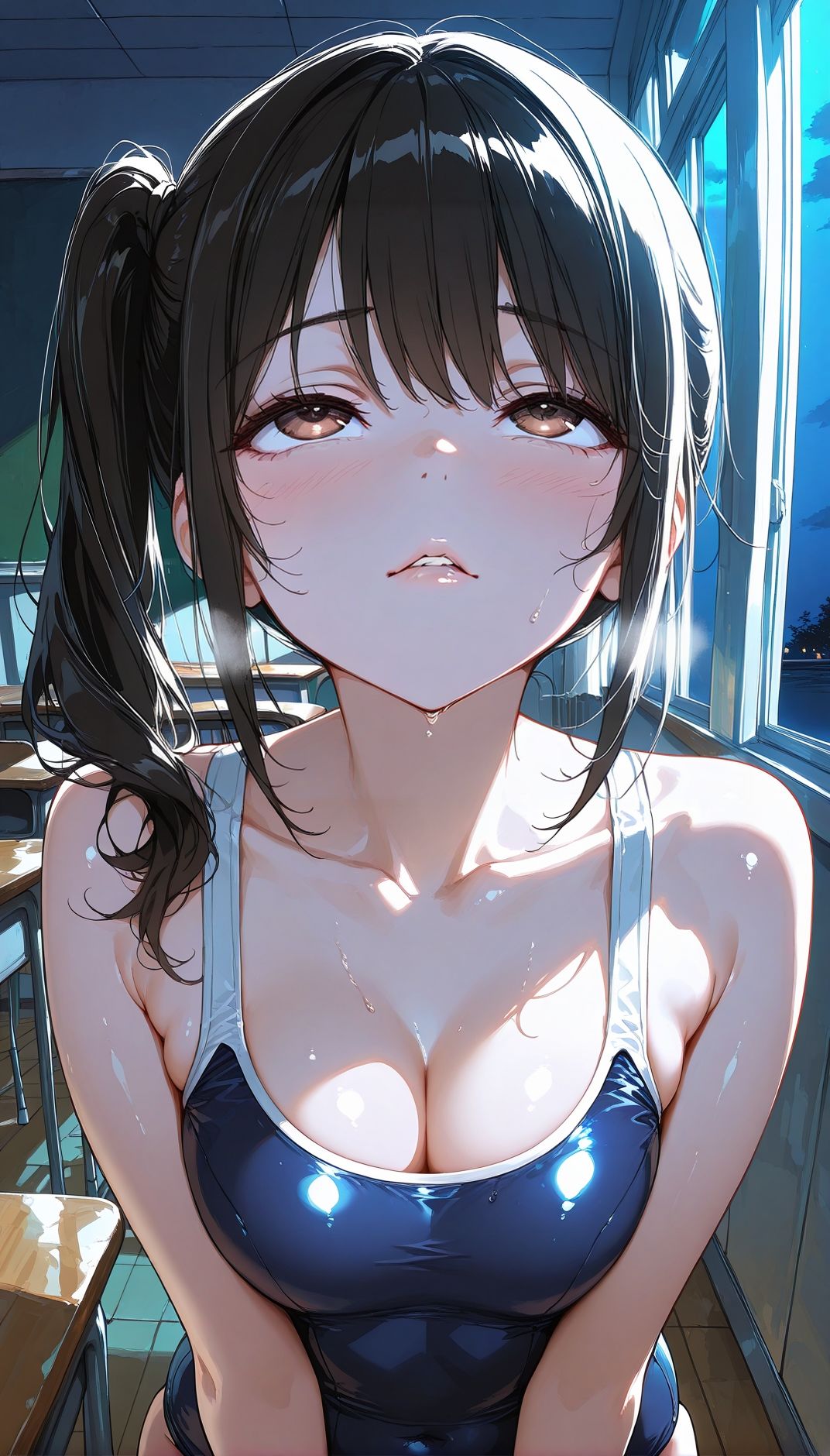 『スク水パラダイス Secret 〜密室、熱気、そして限界のゼロ距離〜』のサンプル画像 6