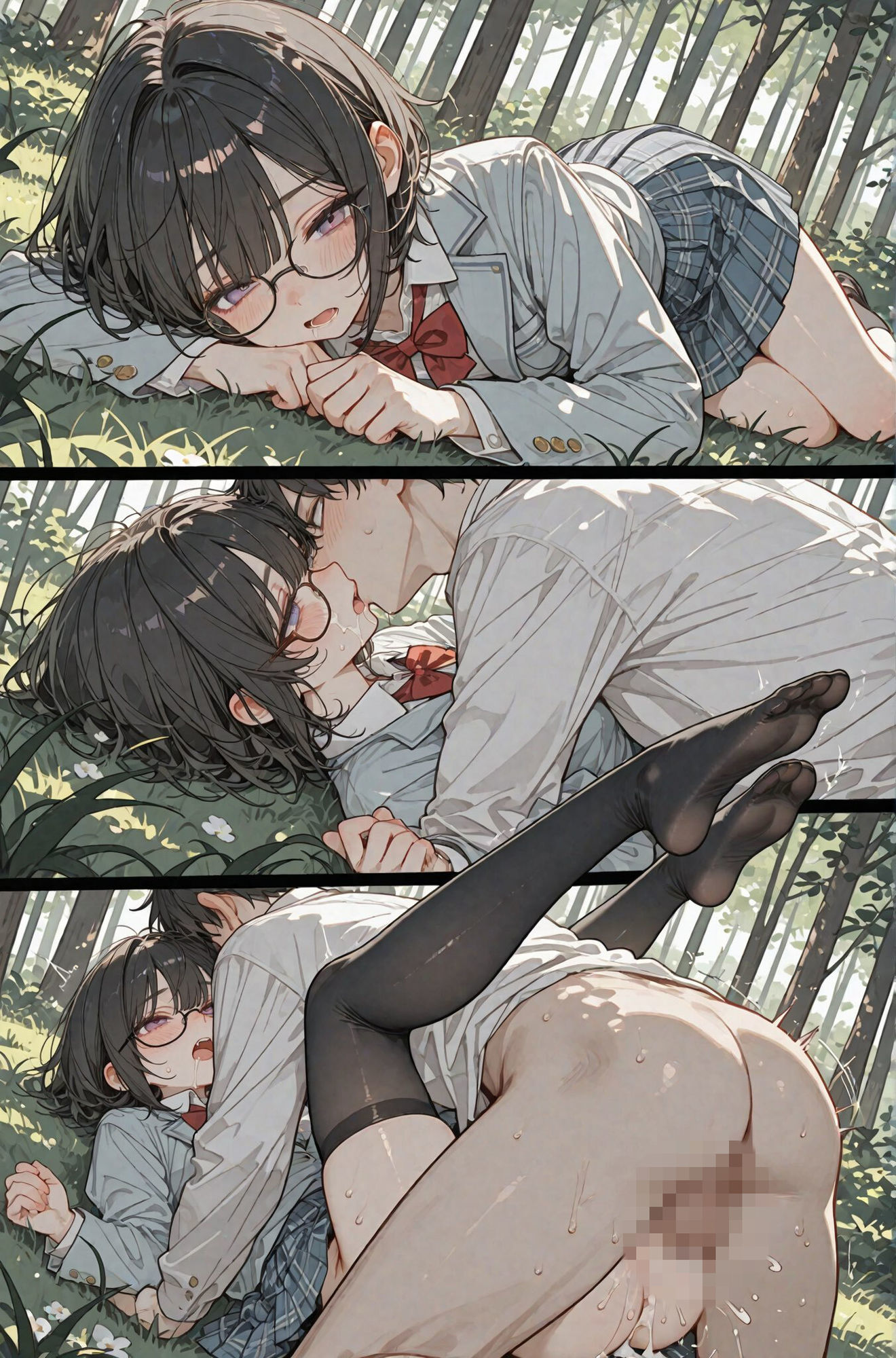 我慢の限界！初めてできた可愛すぎる萌え系彼女に、溜まり過ぎた性欲を全部ぶちまけてヤリまくった！！〜学園どこでも射精し放題！〜のサンプル画像 6