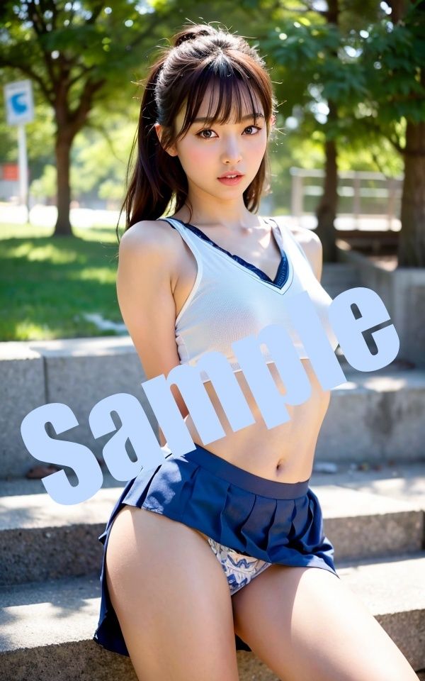 淫らな露出スポユニ撮影会 Vol2.チア編のサンプル画像 6